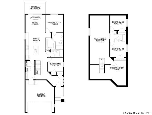 Home Plans - McKee Homes Airdrie Alberta