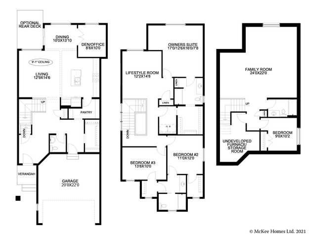 Home Plans - McKee Homes Airdrie Alberta