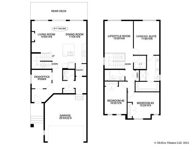 Home Plans - McKee Homes Airdrie Alberta