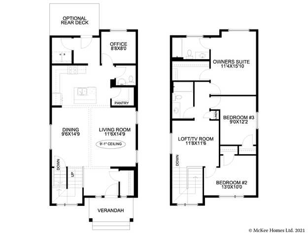 Home Plans - McKee Homes Airdrie Alberta