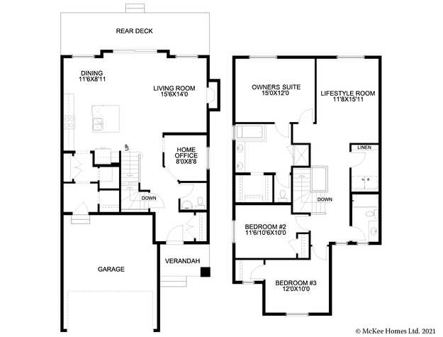 Castlerock Lifestyle 2 Floor Plan Big 